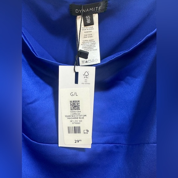 NEW w/ TAGS* Dynamite Square Neckline Cut Out Top - Picture 3 of 5